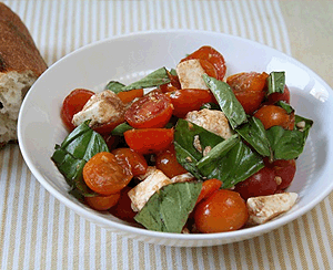 Savoury Grape Tomato Salad